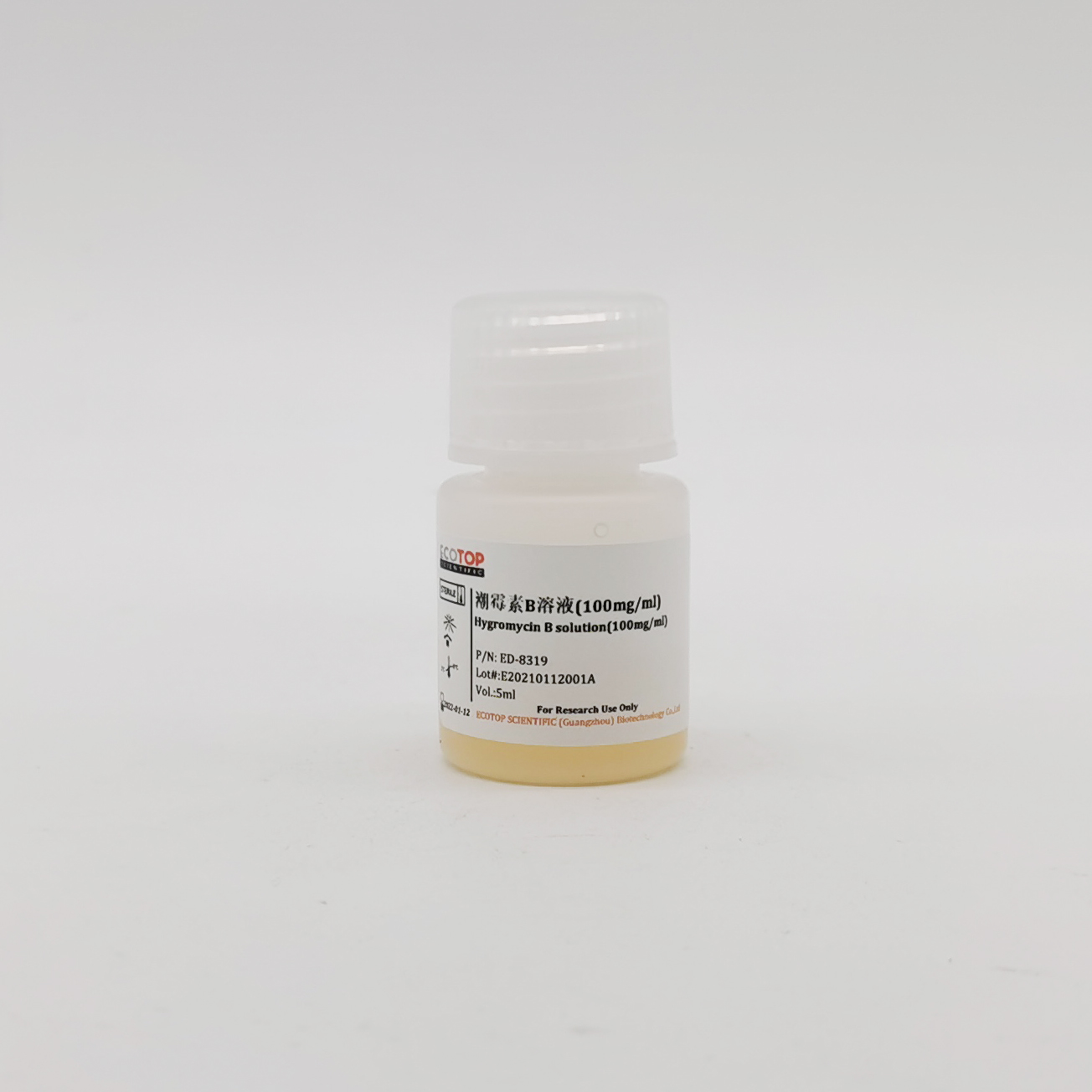 ED-8319 潮霉素B溶液(100mg/mL ,无菌)