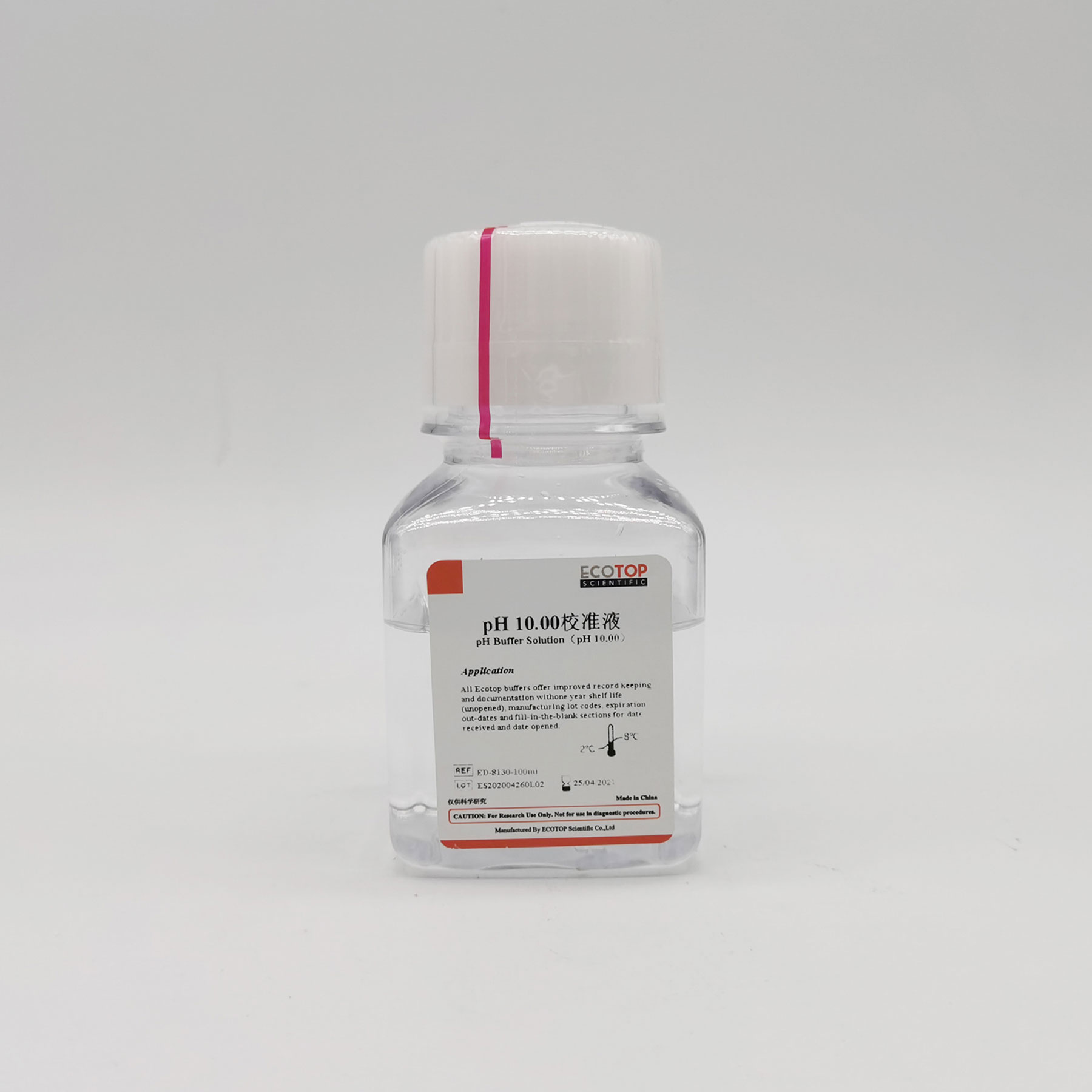 ED-8130 pH 10.00校准液